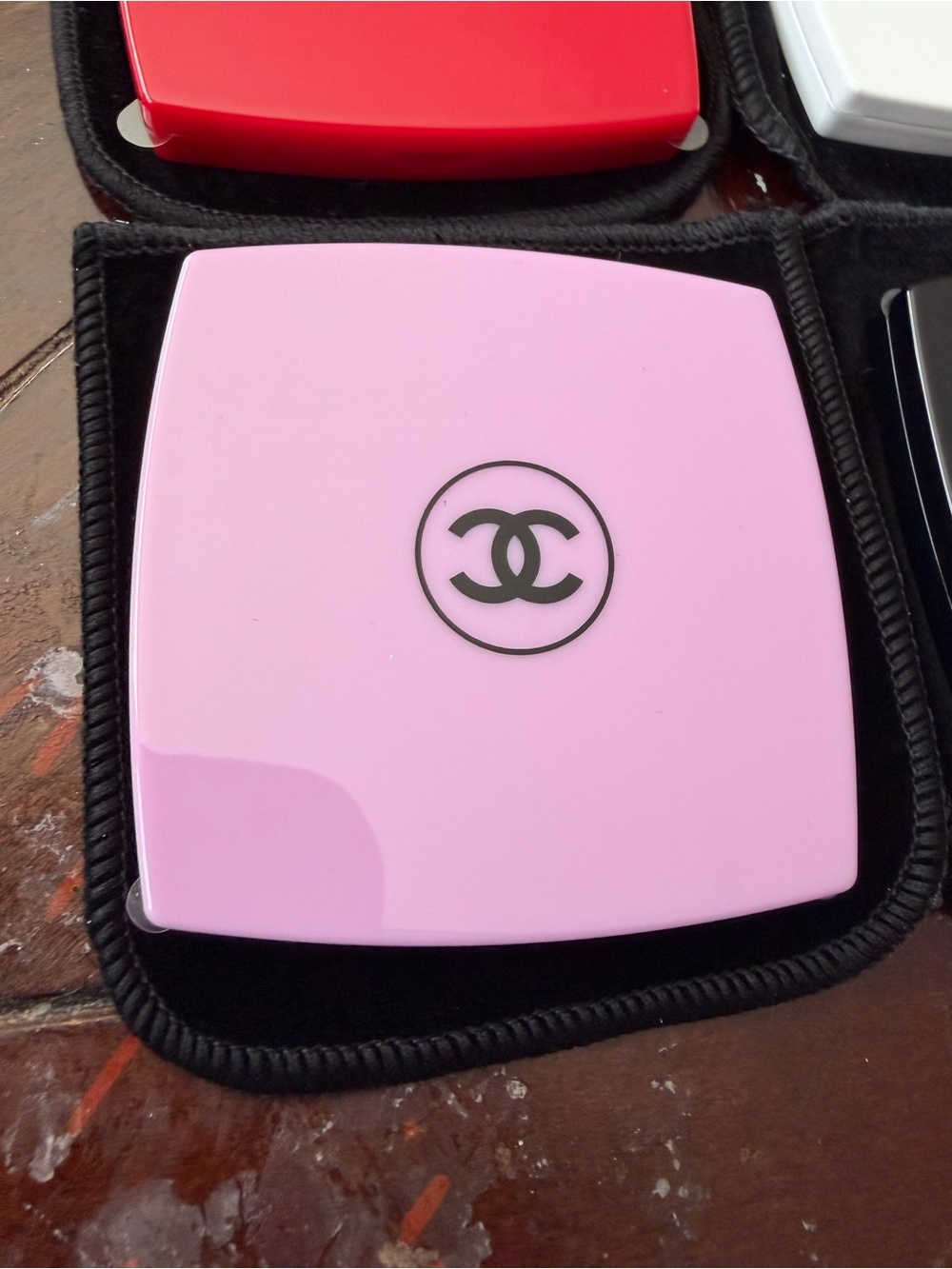 Designer Double Compact Mirror โ GWP l